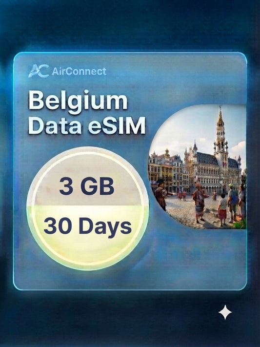 Belgium 3GB 30Days