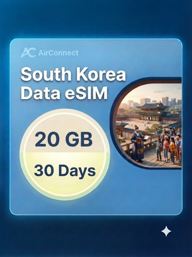 South Korea 20GB 30Days