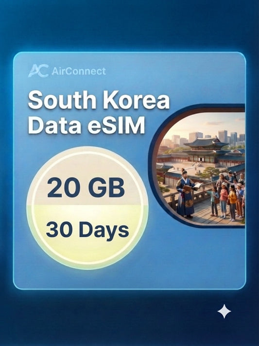 South Korea 20GB 30Days