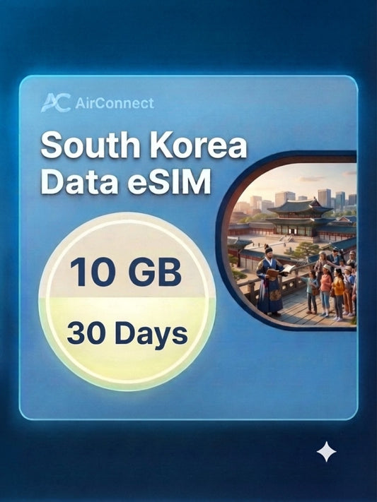 South Korea 10GB 30Days