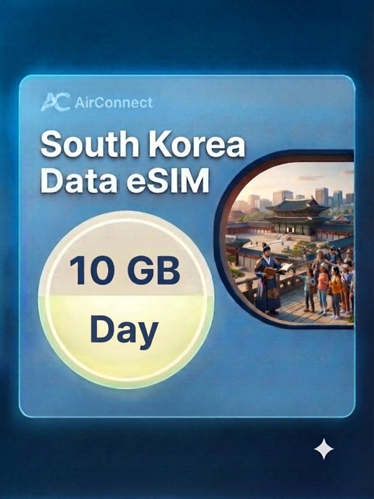 South Korea 10GB/Day