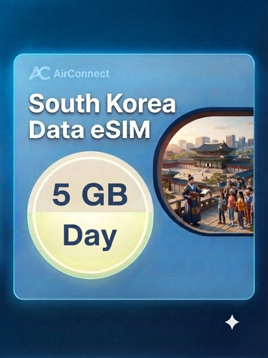South Korea 5GB/Day