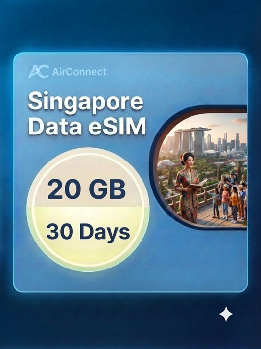 Singapore 20GB 30Days
