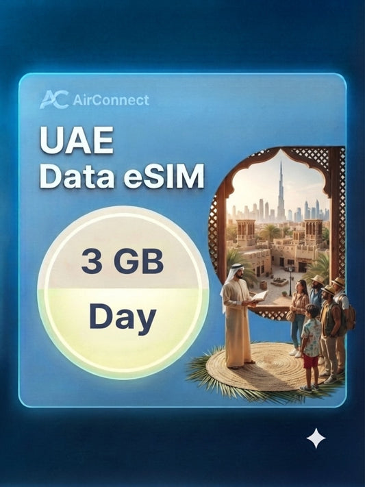 United Arab Emirates 3GB/Day