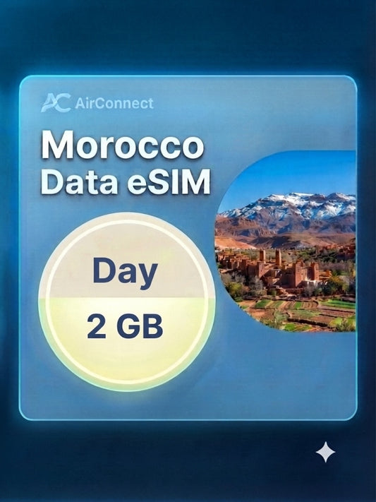 Morocco 2GB/Day