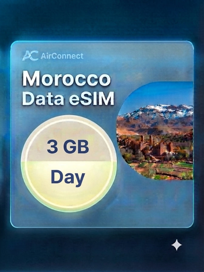 Morocco 3GB/Day