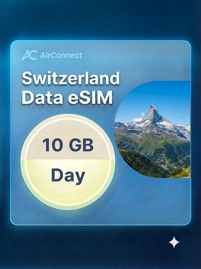 Switzerland 10GB/Day