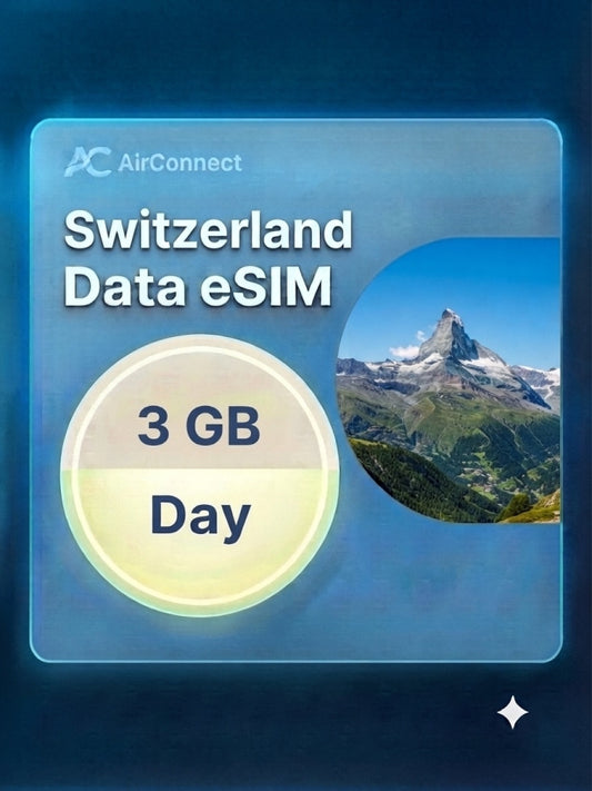 Switzerland 3GB/Day