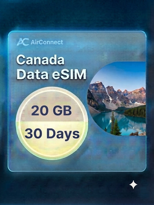 Canada 20GB 30Days