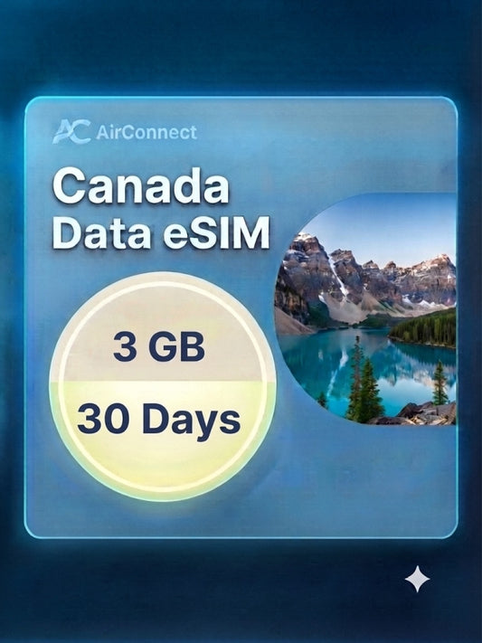 Canada 3GB 30Days