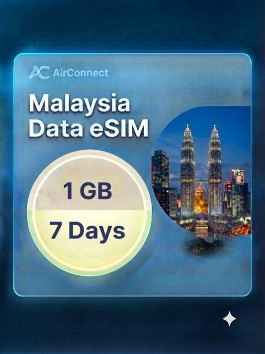 Malaysia 1GB 7Days
