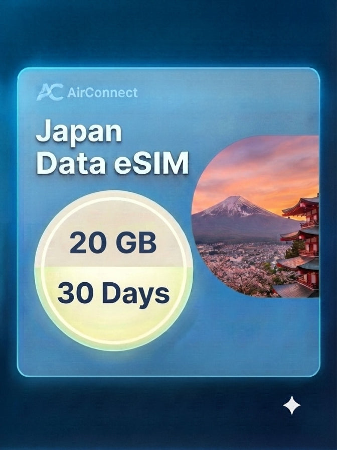 Japan 20GB 30Days