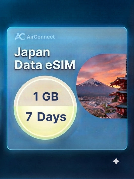 Japan 1GB 7Days