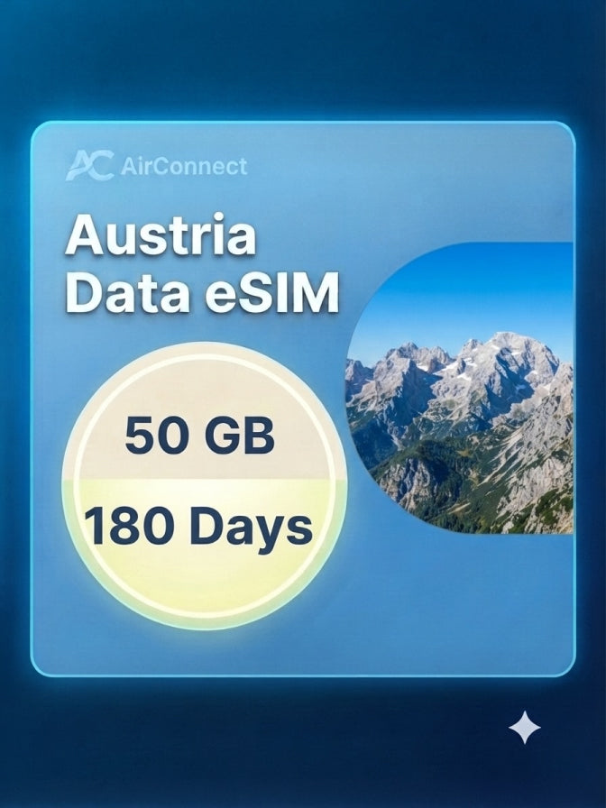 Austria 50GB 180Days