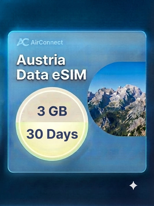 Austria 3GB 30Days