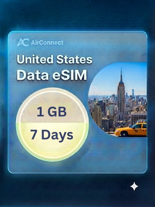 United States 1GB 7Days