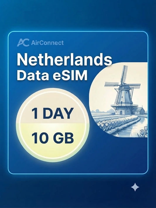 Netherlands 10GB/Day