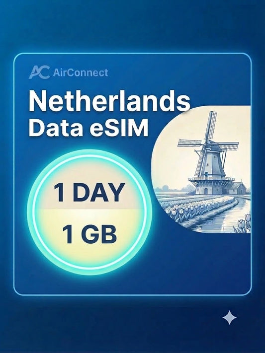 Netherlands 1GB/Day